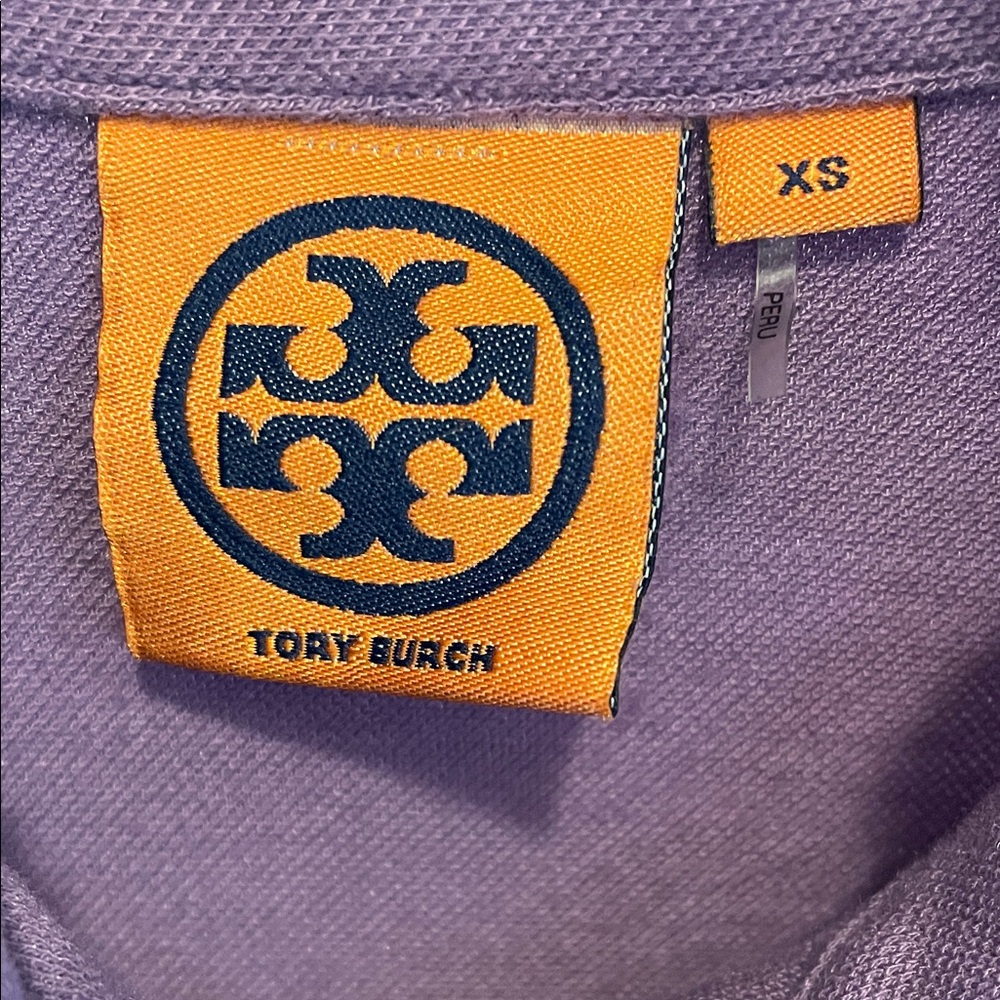 Tory Burch Lavender Ruffled Top - Picture 2 of 4